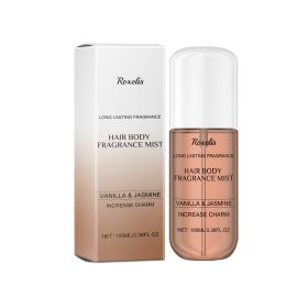 Roxelis Vanilla Jasmine Fragrance Spray, Behind The Ears Neck Wrist Natural Fresh Fragrance Long-Lasting Fragrance