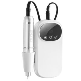VEVOR Electric Rechargeable Nail Drill 35000 RPM Portable Cordless Nail E File Machine Professional Nail Care Tool