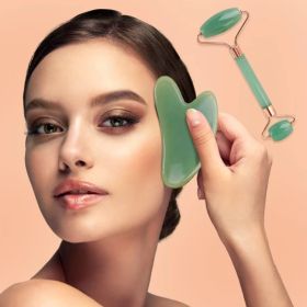 2 Piece Gua Sha Scraping Massage Tool Anti Aging Facial Skin Care Set