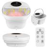 IMounTEK Collapsible Electric Foot Spa Massager Foldable Heated Foot Soaker with Remote