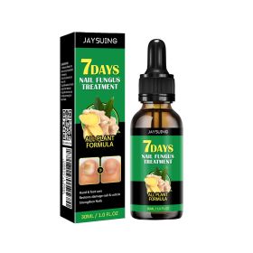 Jiasuying Ginger Nail Care Liquid- Repairs & Moisturizes All Nails, Makes Them Shiny & Soft and Improves Onychomycosis (Option: 1PC)