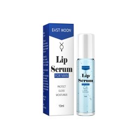 EAST MOON Men's Lip Serum Liquid Roller Ball- Nourishes & Lightens Lip Lines, Prevents Dry, Cracked Dead Skin, Plumps And Moisturizes (Option: 1PCS)