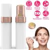 Flawless Facial Hair Remover Painless Facial Hair Epilator USB Rechargeable Women\'s Face Shaver with LED Light for Lip Chin Arms