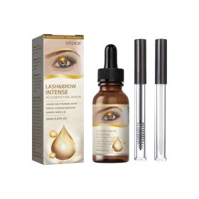 EELHOE Lash & Brow Regeneration Serum - Gentle, Traceless, Lengthening, Curling and Beautifying Eyelash Liquid For Lush & Dark Eyebrows (Option: 1PCS)