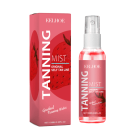 EELHOE Strawberry Self Tanning Mist, Long-lasting, Sun-kissed Skin, Gentle And Moisturizing (Option: 1PCS)