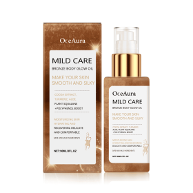 OceAura Antique Bronze Body Glow Oil- Shimmering, Waterproof and Moisturizing. (Option: 1PCS)