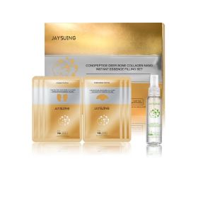 Jaysuing Taro Peptide Deer Collagen Extracts Set- Fades Fine Lines, Prevents Aging, Moisturizes & Firms Facial Skin (Option: 1PCS)